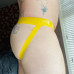 Translucent yellow Jock